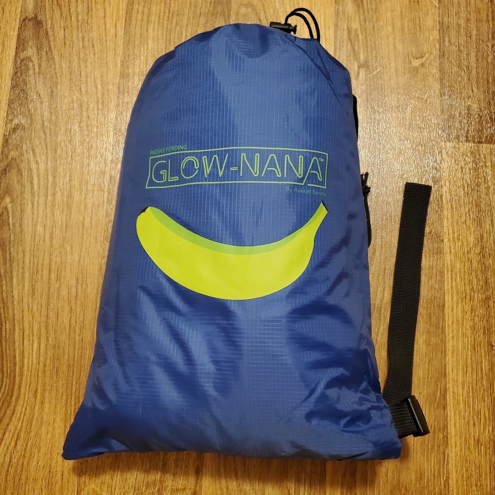 Glow‎ Nana Inflatable Air Lounger Carry Bag Blue Outdoor Camping Outdoor Movies